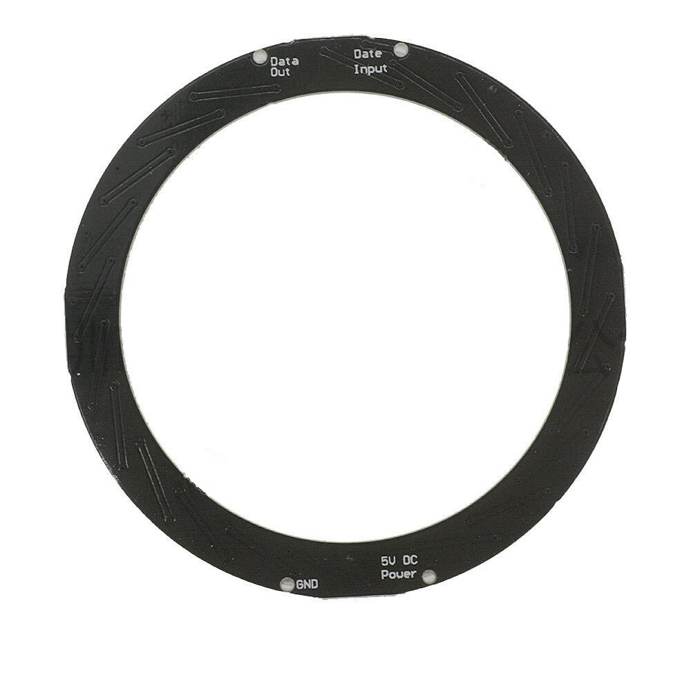 WS2812 24 x 5050 RGB DC5V Aperture Luminous Characters Point Light Source - Neopixel Ring WS2812 24 x 5050 RGB DC5V Aperture Luminous Characters Point Light Source - Neopixel Ring